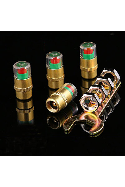 choice2 Golden anti-theft 4Pcs/Lot 2.4 Bar Car Tire Pressure Monitoring Syste...