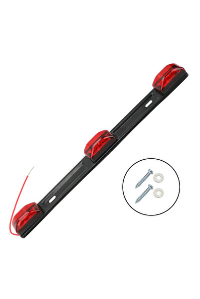 Choice Red 9 LED Automobile Brake Lamp Truck Trailer Rear Brake Lights Side M...