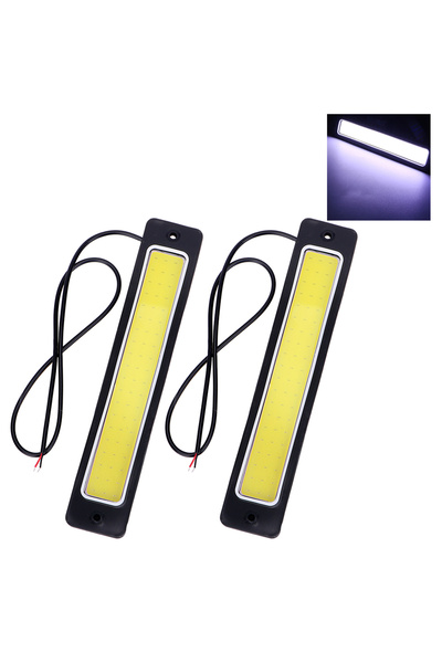 Choice 2 Pieces COB Super Bright Bendable Fog Lamp 2pcs Flexible Reversing La...