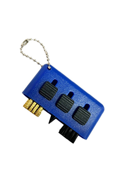 Choice Blue 3-in-1 Golf Club Cleaning Brush Pocket Carry Training Accessories...