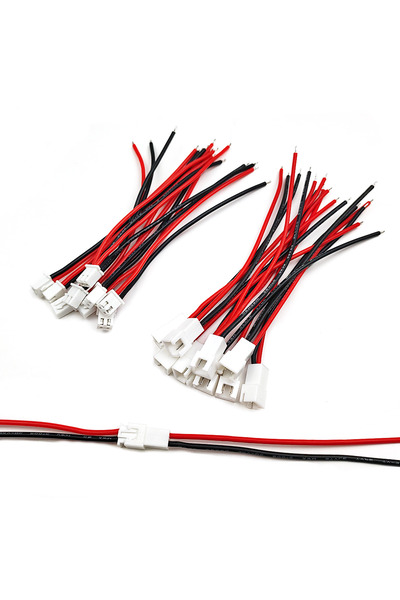 Choice 10 Pairs 5/10Pairs JST XH 2.54mm 2Pin Female Male Connecting Plug Conn...