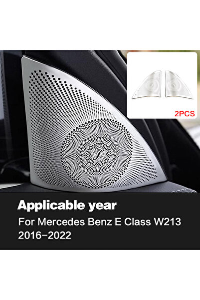 Choice1 W213 2016-2022 Car Door Audio Cover Speaker Decor Loudspeaker Trim In...