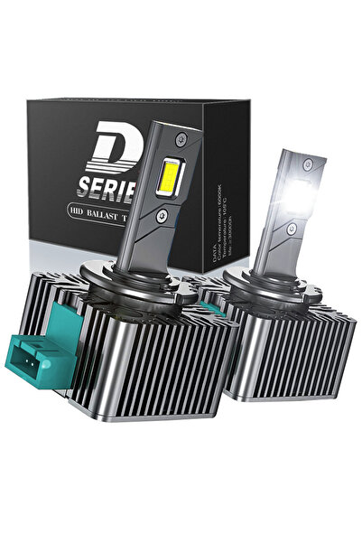 Choice5 مصابيح أمامية LED للسيارات من سلسلة D، لون أبيض بارد 6000 كلفن، D1S، ...