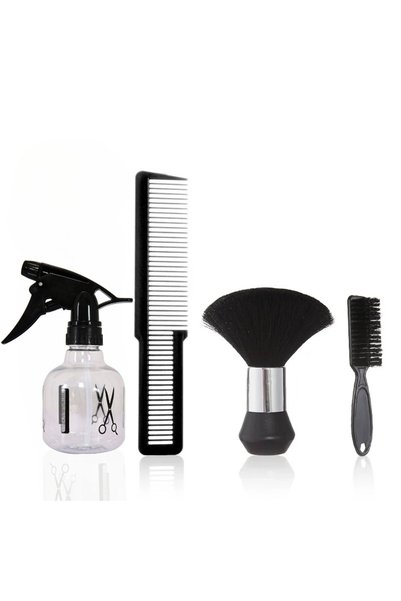 Choice3 4pcs B 3/4pcs Professional Barbershop Tools Spray Bottle Comb Nylon B...