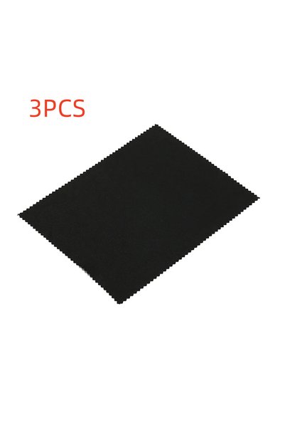 Choice cloth black 3pcs Black/Gray Microfiber Cleaning Cloth 15x15cm for Sung...