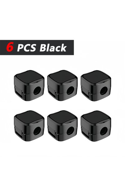 Choice 6 Black iLMH Non-magnetic Strong ​Cable Clips Adjustable Cord Holder, ...