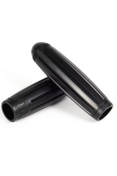 Choice Black ​​Retro Style Bike Grips 22mm - Bicycle Handlebar Grips For Fixi...