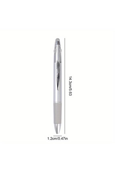 Choice Silver Nail Dotting Pen Nail Art Dotting Tools in Ballpoint Pen Design...