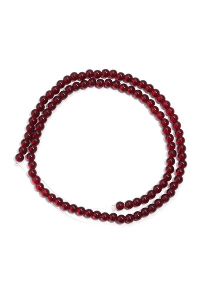 choice2 4mm(approx 96pcs) 1 Strand Red Glass Beads 4/6/8/10/12mm Round Crysta...