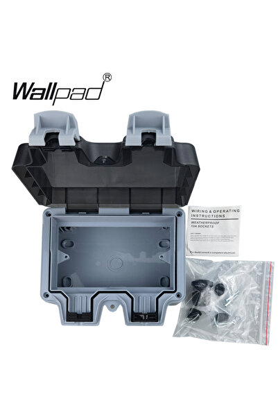 Choice1 Double Box IP66 Outdoor Bathroom Usage Weatherproof Wallpad Double Wa...