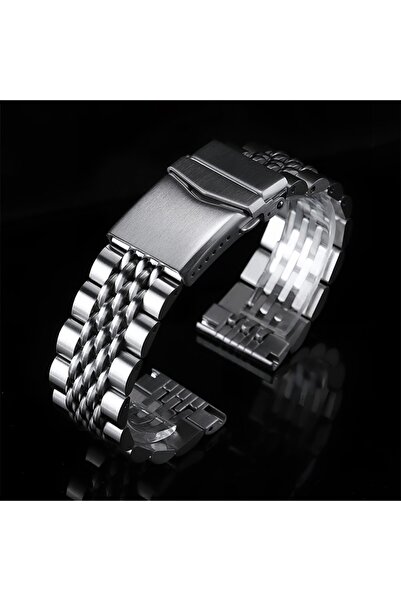 Choice1 22mm Straight End Watchband Screw Link Straight/Curved End Strap 20/2...