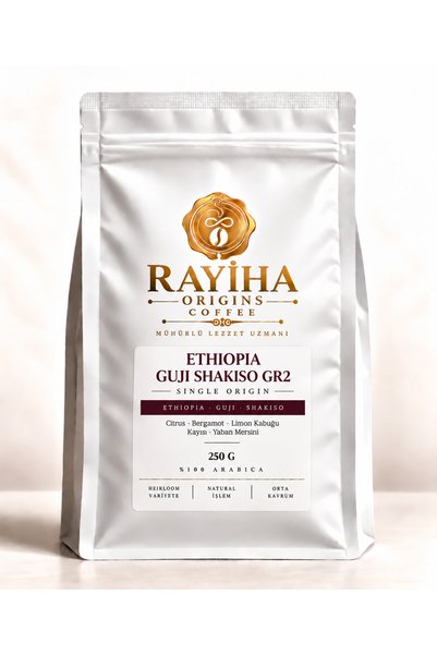 GUJI SHAKISO GR2 SINGLE ORIGIN ETİYOPYA KAHVE 250 G