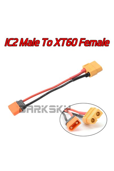 Choice10 IC2 M To XT60 F IC2 To XT60 EC5 To XT60 TRX To T Adapter Cable Plug ...