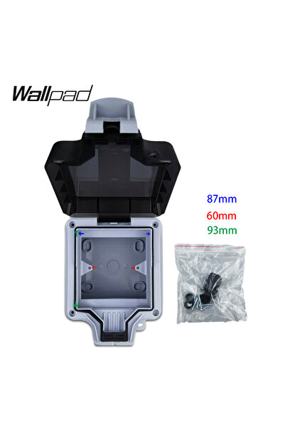 Choice Single Box IP66 Outdoor Bathroom Usage Weatherproof Wallpad Double Wat...