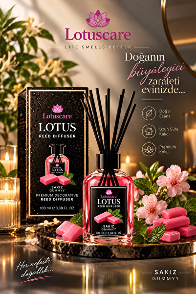 Sarıoğlu DTM Sakız bambu çubuklu oda kokusu 100ML