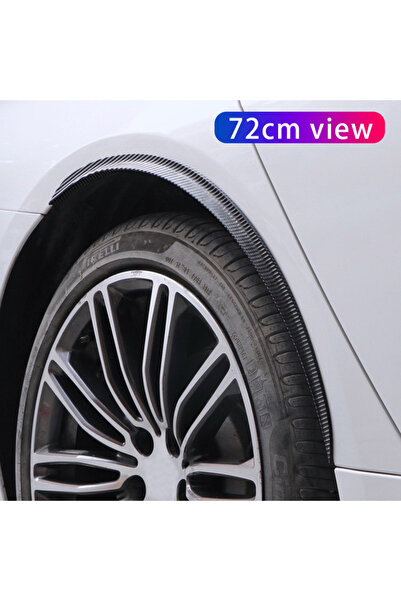 Choice Pair 72cm Multi Size Carbon Fiber Patterned Car Wheels Tire Arches Gen...