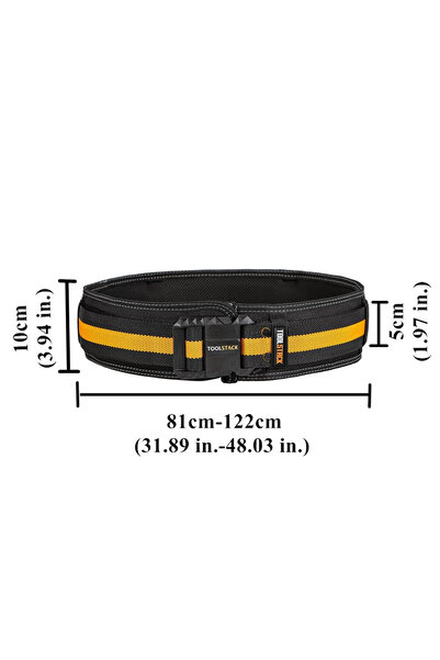 choice2 TSK-41B TOOLSTACK Construction Belt Thickened High-Quality Oxford Fir...