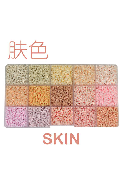 Choice Pink Yantjouet 15color 2.6mm Mini Beads Perler Beads Color Set 650PCs ...