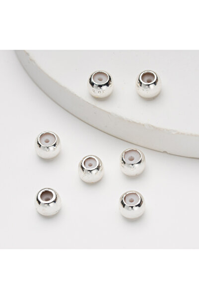 choice2 4mm Silver 20pcs 3/4/5/6mm 18K Gold Stopper Silicone Slider Brass Bea...