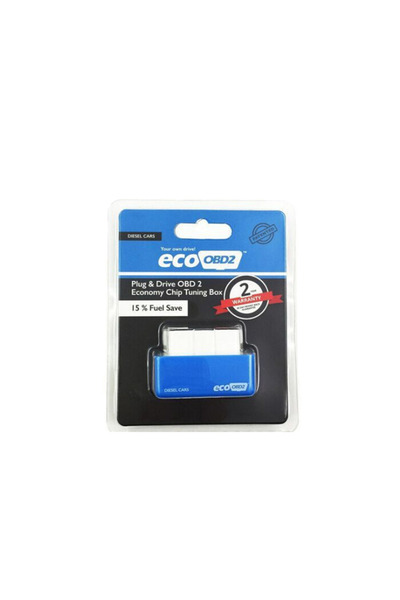 choice2 blue ECO OBD2 Chip Save Fuel Tuning Box Detector Code Reader Scan Too...