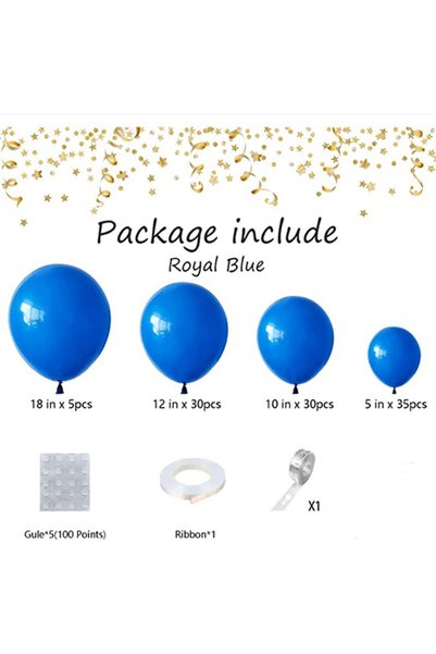 Choice Other NPDZH018-7 103pcs Pink Blue Purple Latex balloon Arch Birthday P...