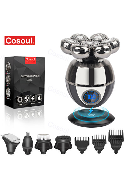 Choice1 5 in 1 Shaver for Men Electric Shaver Bald Head Shaver 5 in 1 Hair Cl...