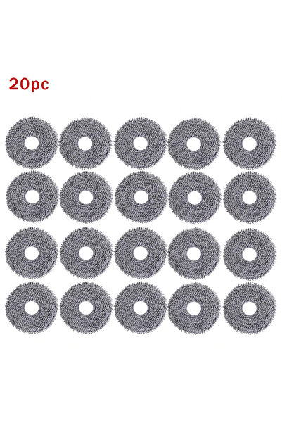Choice4 20pc Mop Pads for Roborock G20s Ultra/P20 PRO/P10 PRO/Saros 10R/Qrevo...