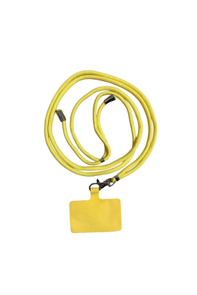 Choice1 yellow Color Phone Lanyard Suitable for iPhone Phones With Patch Prot...