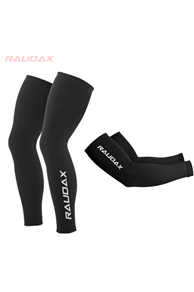 Choice M 5 Raudax 2025 Thin Style Autumn Leg Warmers Black UV Protection Brea...