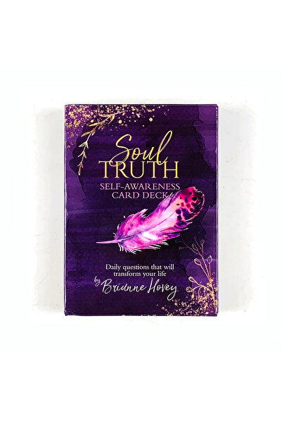 Choice PURPLE NEW Soul Truth Self-Awareness Oracle Cards Deck Daily Questions...