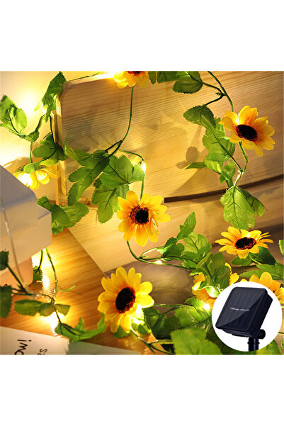 Choice5 2M 20LEDs Sunflower 2/5/10M Solar Sunflower Light String Outdoor Fair...