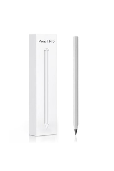 Choice White Metal Eternal No Ink Pen, Magic Pencils, New Technology, Unlimit...