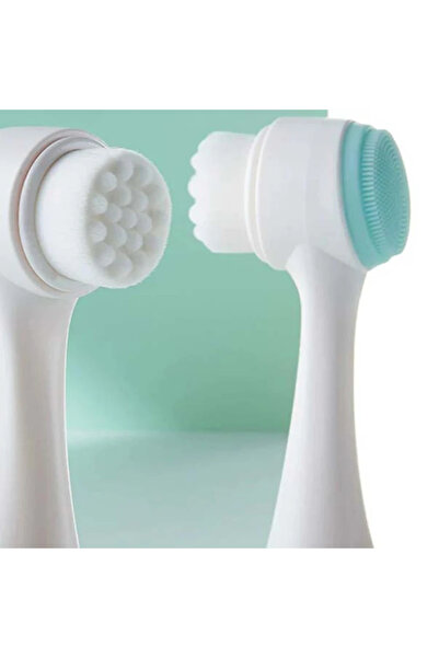 Choice A0168-blue 1PCS CNK wholesale 3D Bilateral Cleanser Brush Facial Soft ...
