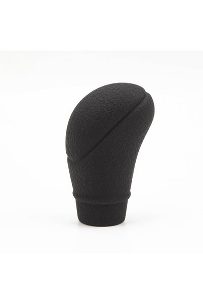 Choice black Non-Slip Silicone AT Gear Shift Knob Cover Universal Car Manual ...