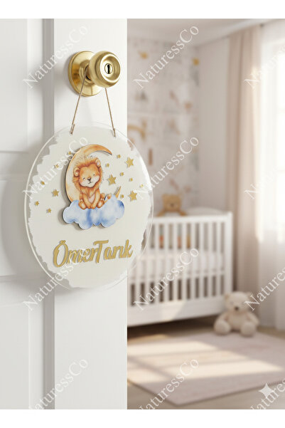 NaturessCo Plexiglass Newborn Baby Hospital Children's Room Door Decoration w...