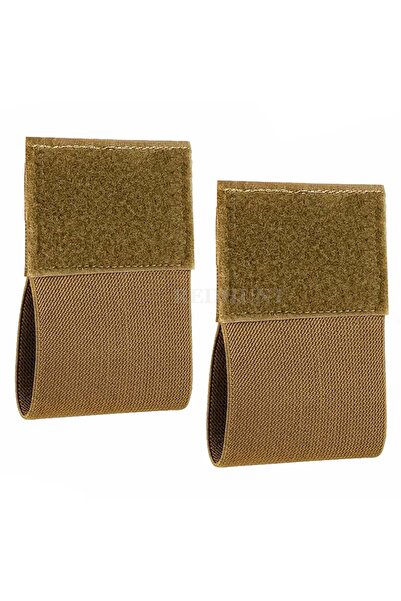 Choice Khaki-2pcs 2pcs Elastic Tourniquet Holder with Hook & Loop Outdoor EDC...