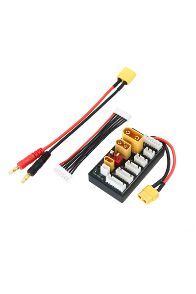 Choice 1pcs XT30 XT60 XT90 JST T Plug 2-6S Parallel Charging Board Lipo Batte...