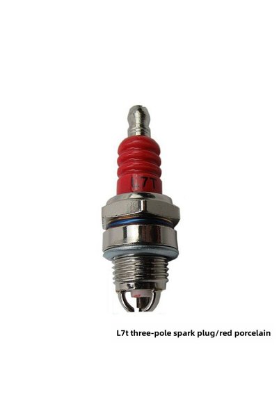 Choice Gold Three-sided Pole Spark Plug L7T 2 Stroke For Chainsaw and Brush C...