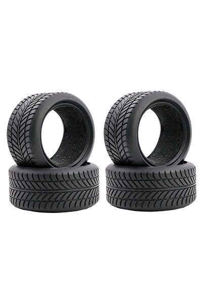 Choice3 إطارات سباق T10 4PCS 1:10 للطرق الوعرة، مطاط عالي التماسك مصهور بالحر...