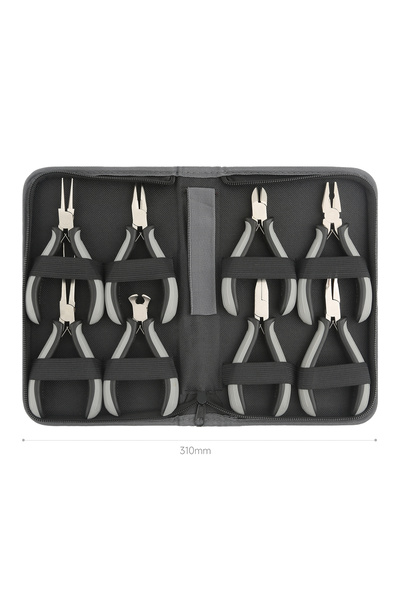 Choice 8-piece set Pliers Tool Set Mini Pliers Repair Tool Bag Long Nose Flat...