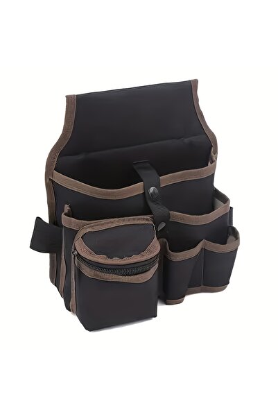 Choice1 black Hardware and Electrician's Tool Bag, Multi-Purpose Waist-Hangin...