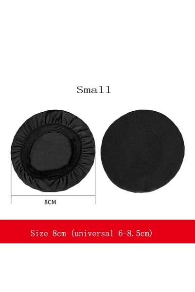 choice2 black small 1Pair Reusable Hygienic Universal Soft Washable Headphone...