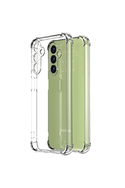 Choice24 S25 FE Clear Transparent Silicone Anti-drop Case For Samsung Galaxy ...