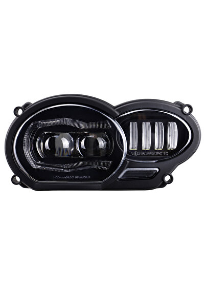 Choice مصباح أمامي LED أسود للدراجات النارية لـ BMW R1200GS 2005 - 2012 / R12...