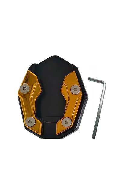Choice7 Golden Scooter Motorbike Accessories Extension Foot Pad Support Plate...