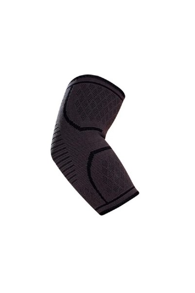 Choice M 1 PIECE BLACK 1 Piece Elbow Support Elastic Gym Fitness Nylon Protec...