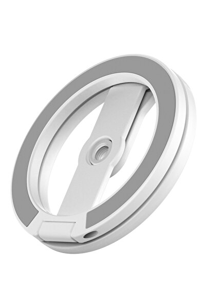 Choice4 حامل مغناطيسي قوي ذو وجهين باللون الأبيض لـ MagSafe لمعدات التصوير وم...