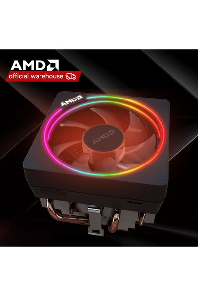 Choice مروحة تبريد AMD RGB جديدة من نوع Wraith Prism الأصلية بـ 4 دبابيس، تدع...