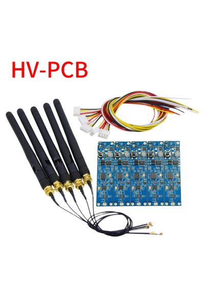 Choice HV PCB 5PCS A9 2.4G ISM DMX Wireless Controller PCB Module 2 in 1 DMX5...