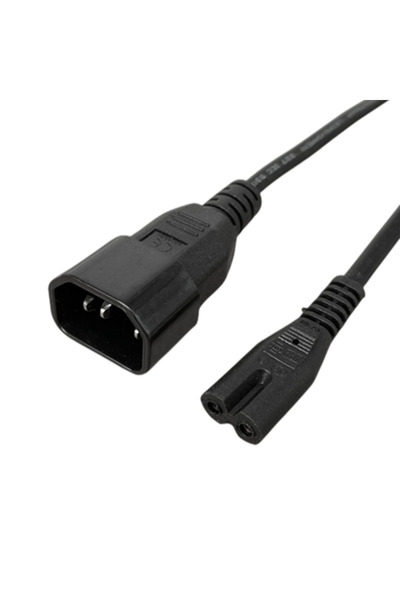 Choice كابل محول طاقة fengyidz IEC 320 C14 3 سنون ذكر إلى Figure 8 C7 2 سنون ...